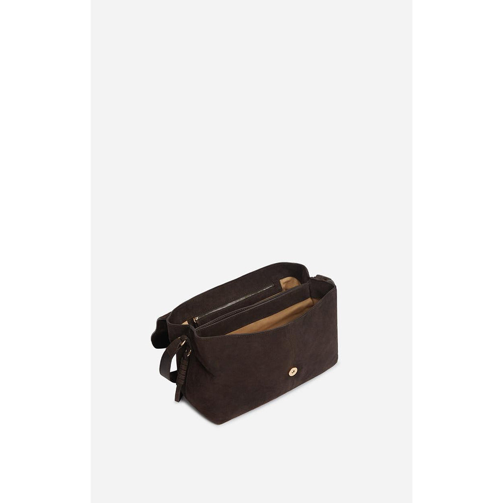 Vanessa Bruno - Sac A Rabat Crossbody Gm - Amer