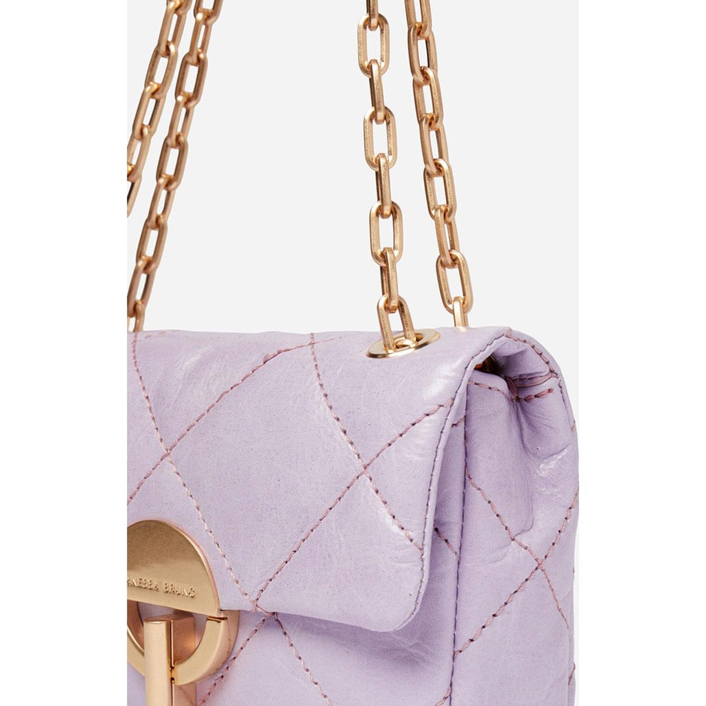 Vanessa Bruno - Petit Sac Moon En Cuir - Parme