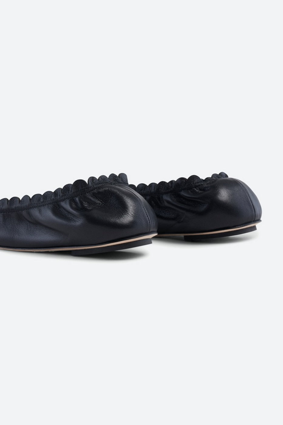 Vanessa Bruno - Ballerines Plate - Noir