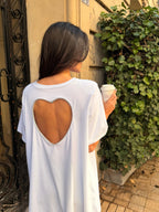Tee Shirt Amor - Blanc
