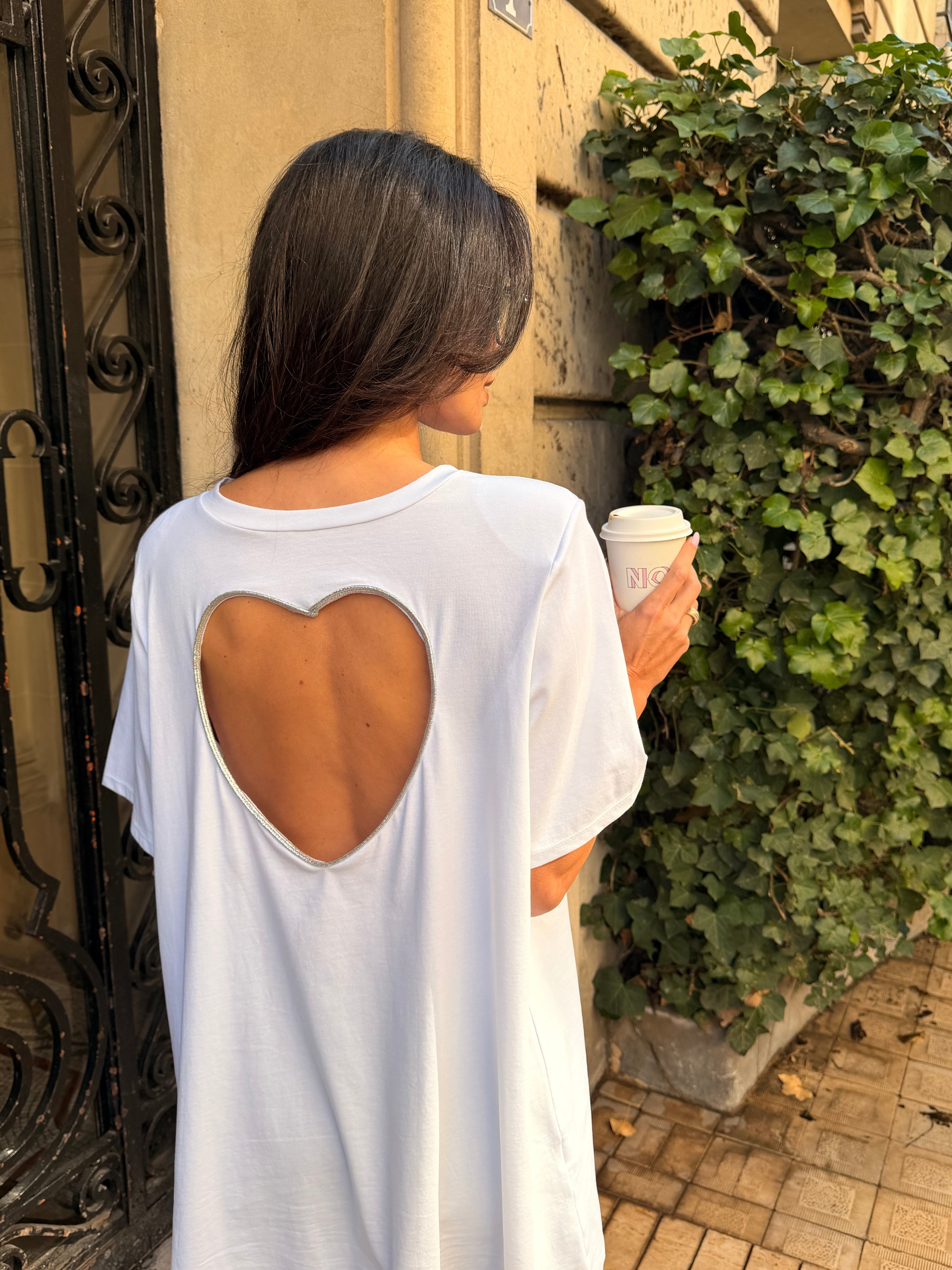 Tee Shirt Amor - Blanc