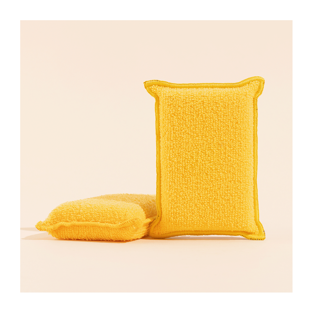 Duo D'Éponges Salle De Bain (avec ou sans support)
