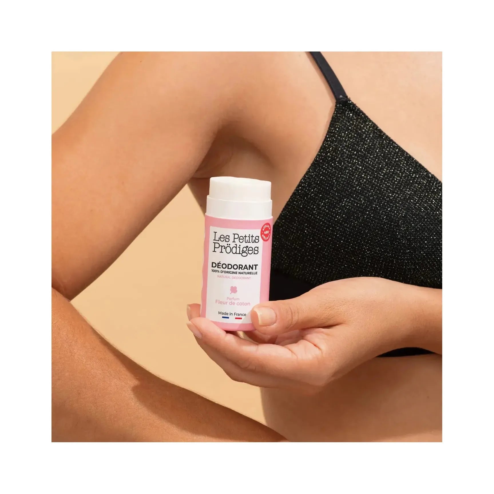 Déodorant fleur de coton efficace 48h fini invisible et naturel