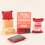 Pack Éponges, Éponges Salle de Bain et Plates
