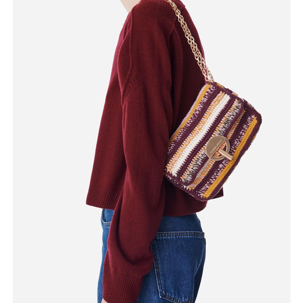 Petit Sac Moon En Laine - Multicolore