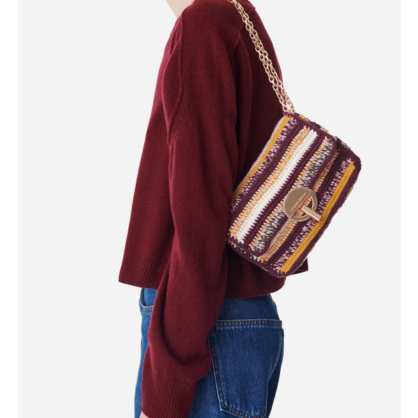Petit Sac Moon En Laine - Multicolore