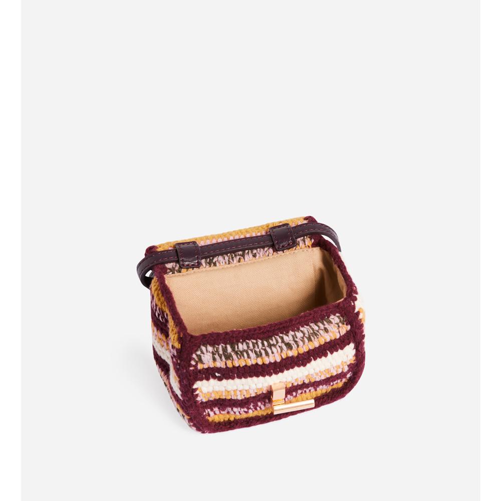 Mini Sac-Ceinture Moon En Laine - Multicolore