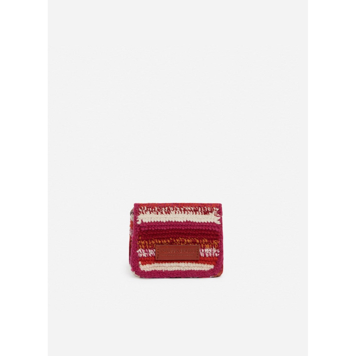 Vanessa Bruno - Mini Sac-Ceinture Moon En Laine - Multico Et Rose