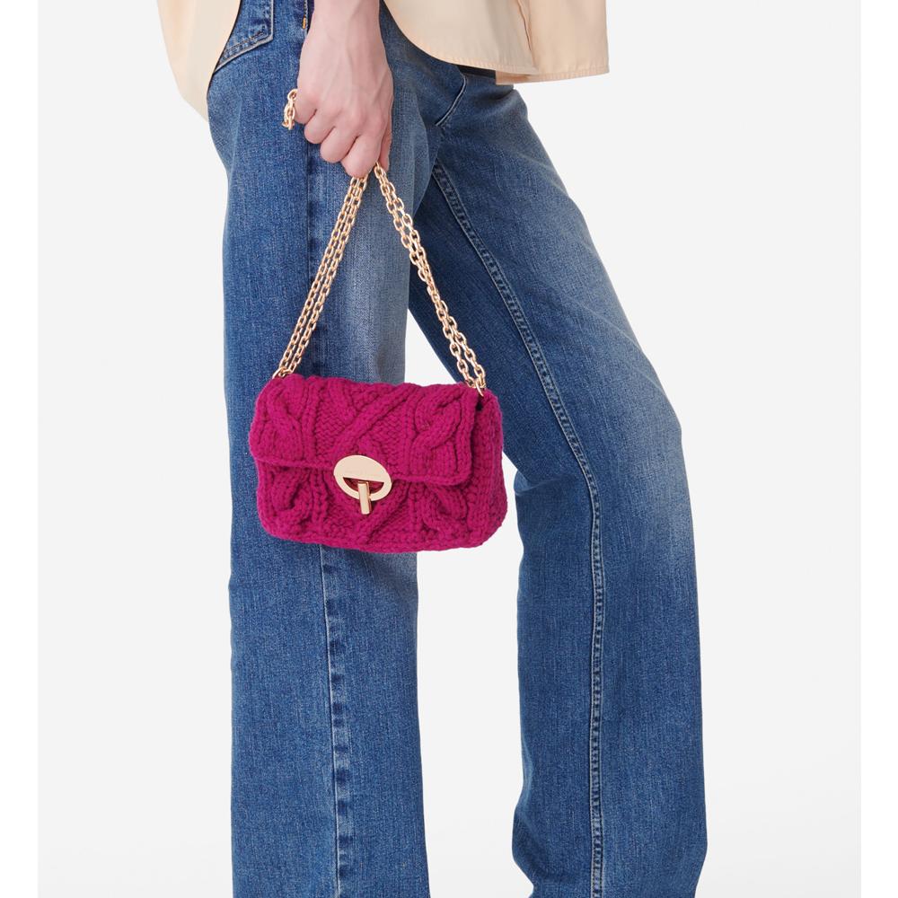Sac Nano Moon En Laine - Rose