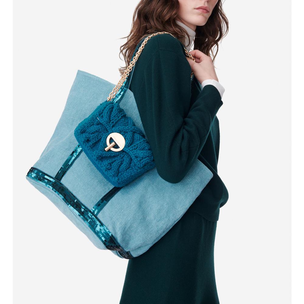 Sac Nano Moon En Laine - Bleu