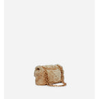 Sac Nano Moon En Fausse Fourrure - Beige