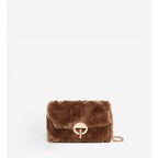 Vanessa Bruno - Sac Nano Moon En Fausse Fourrure - Taupe