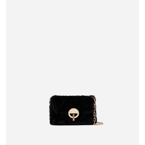 Sac Nano Moon En Fausse Fourrure - Noir