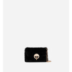 Vanessa Bruno - Sac Nano Moon En Fausse Fourrure - Black