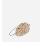 Vanessa Bruno - Sac Bourse Moon En Fausse Fourrure - Beige