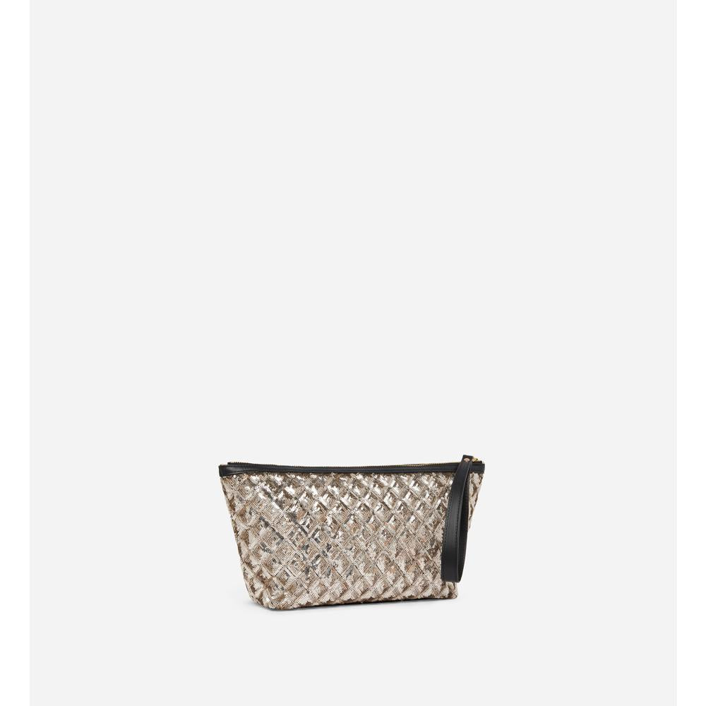 Pochette À Sequins - Argenté