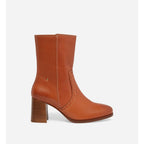 Bottines En Cuir - Marron