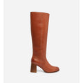 Bottes En Cuir - Marron