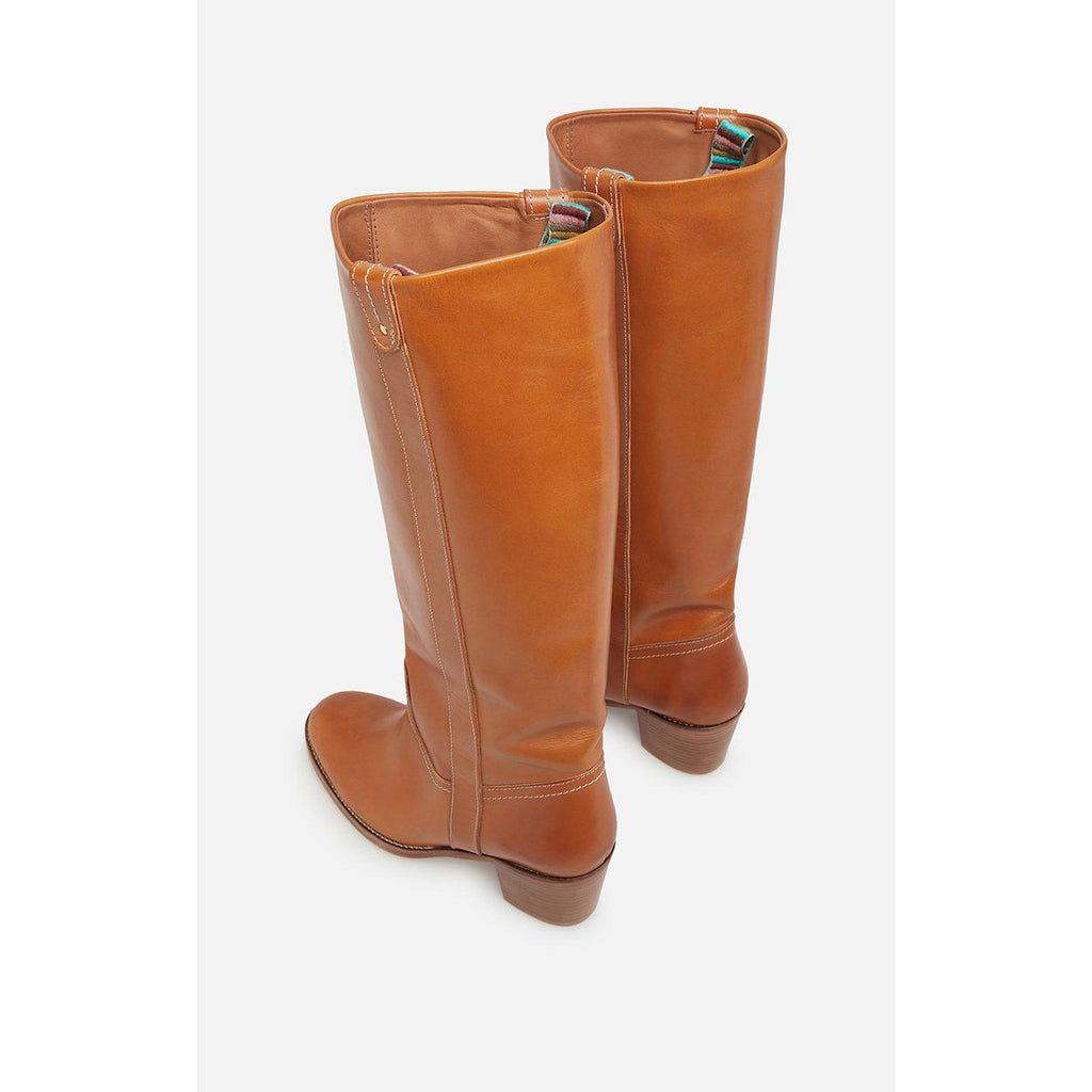 Vanessa Bruno - Bottes En Cuir À Tannage Végétal - Miel