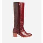 Vanessa Bruno - Bottes En Cuir À Tannage Végétal - Beetroot