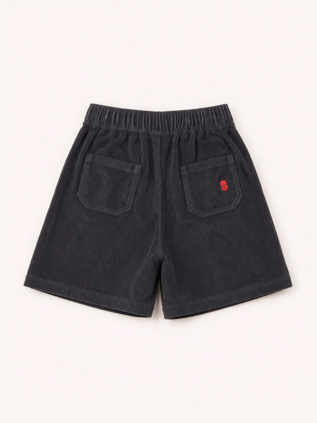 Le Bermuda Velours Ardoise