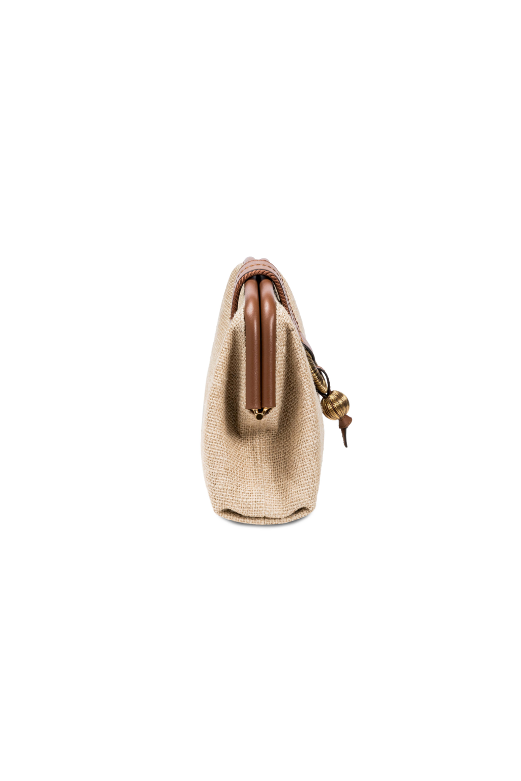 Boho Chic Natural Pouch Bag