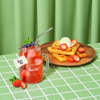 Tasse Mason Jar Avec Couvercle - 450 Ml