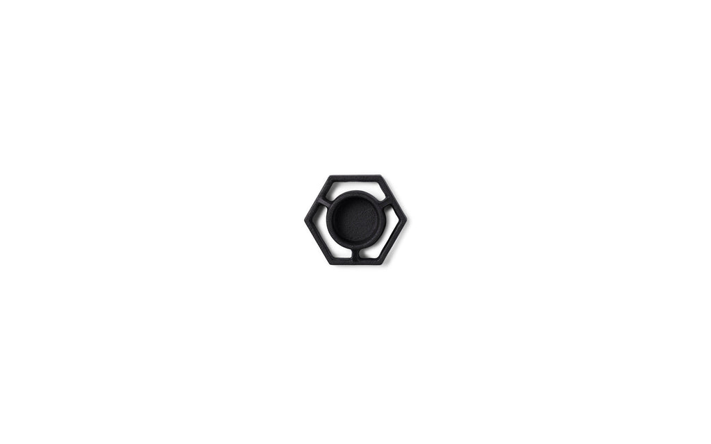 Porte-Bougie Chauffe-Plat Prismatique - Black