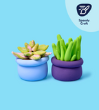 Pâte À Modeler - Bourgeons & Fleurs : Succulentes