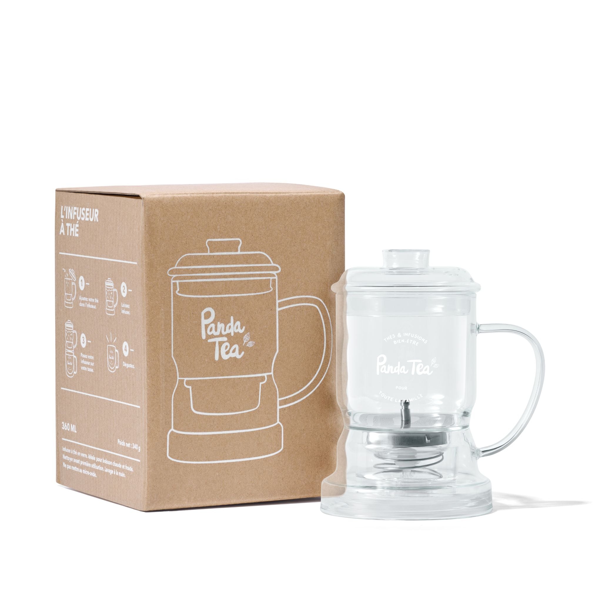 Infuseur À Thé En Verre - 360 Ml