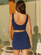 Jupe Mini Blue Sun
