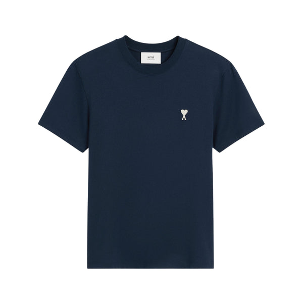 Ami Paris - T-Shirt Ami De Coeur – Bleu Blanc