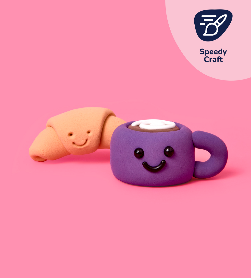 Pâte À Modeler - Petites Gourmandises: Café & Croissant