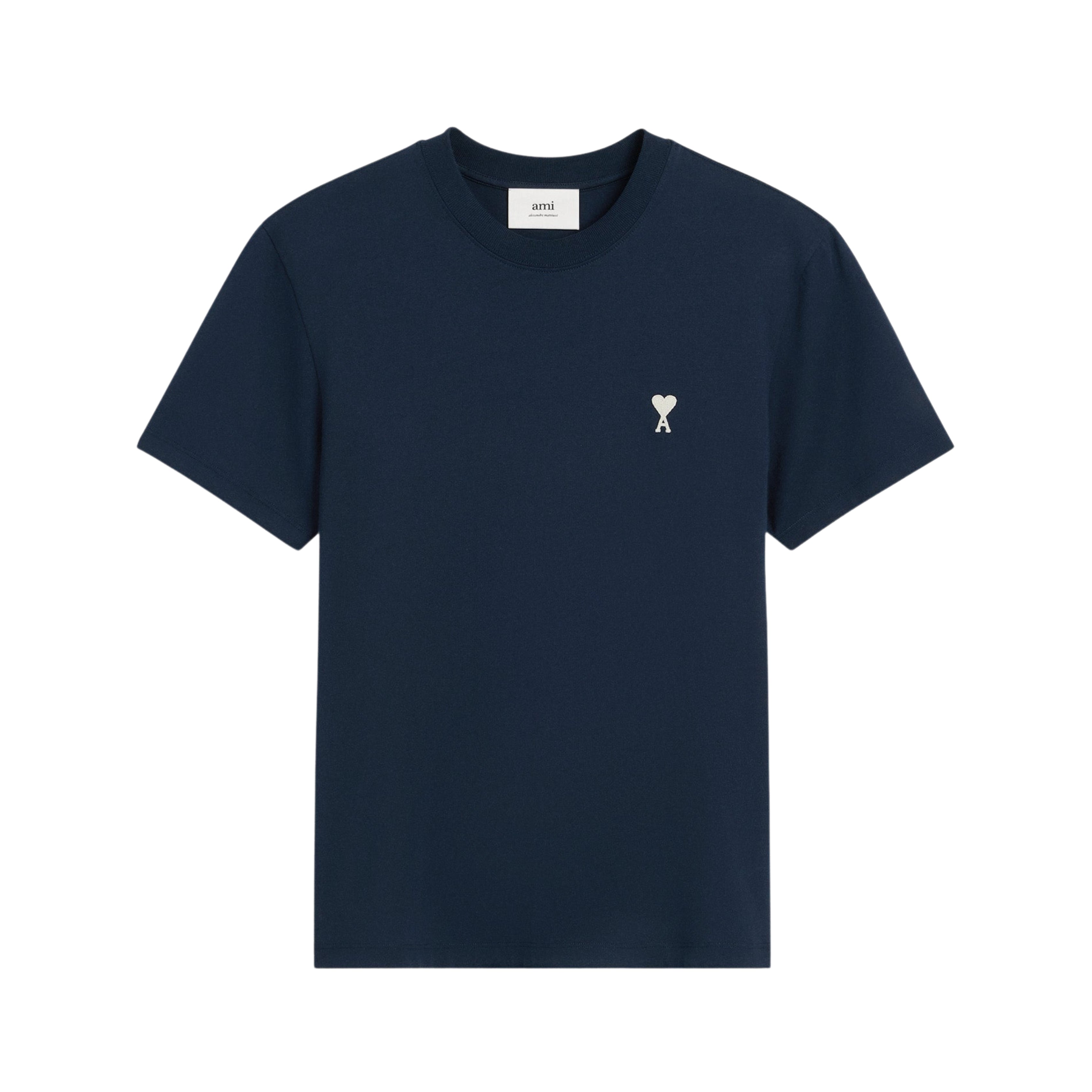 Ami Paris - T-Shirt Ami De Coeur – Bleu Blanc