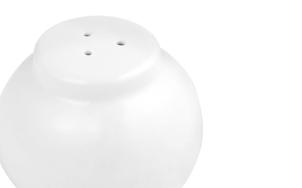 Salière En Forme De Tonneau - White