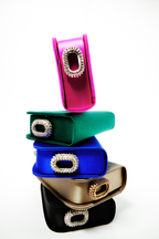 Catena One Glam Sapphire Two Sided Clutch