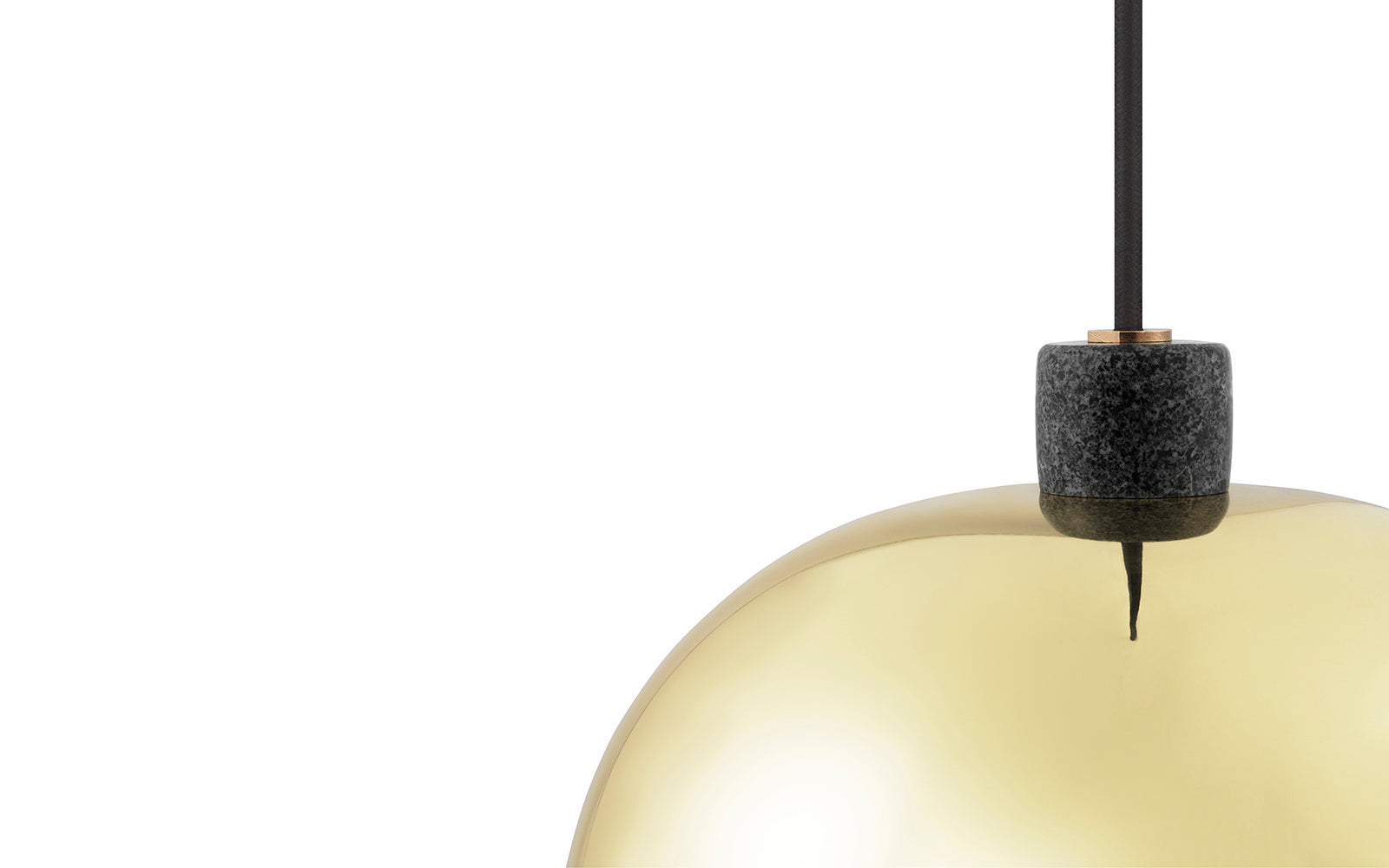 Pendentif Grant Ø23 Ue - Brass