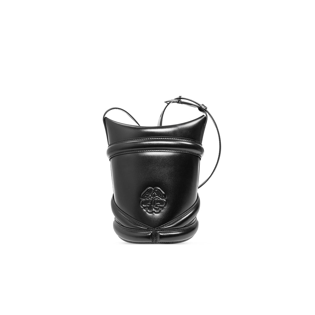 Alexander Mcqueen The Curve Shoulder Bag - Black - Femme