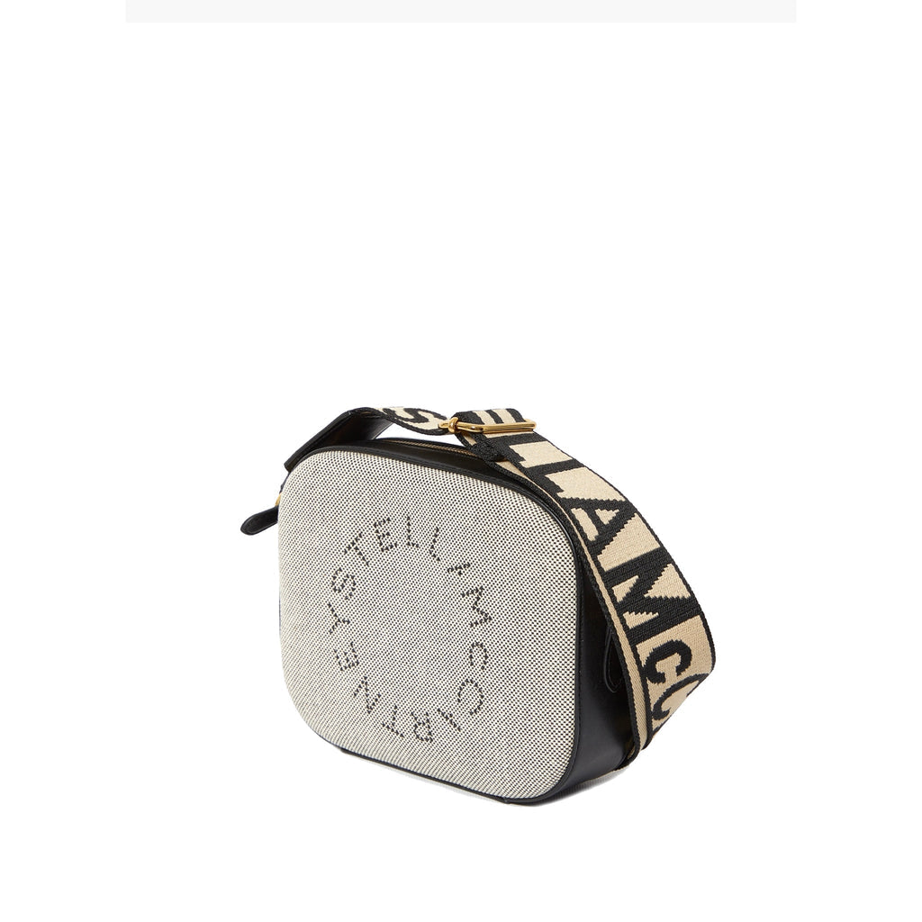 Stella Mccartney Logo Shoulder Bag - Black - Femme