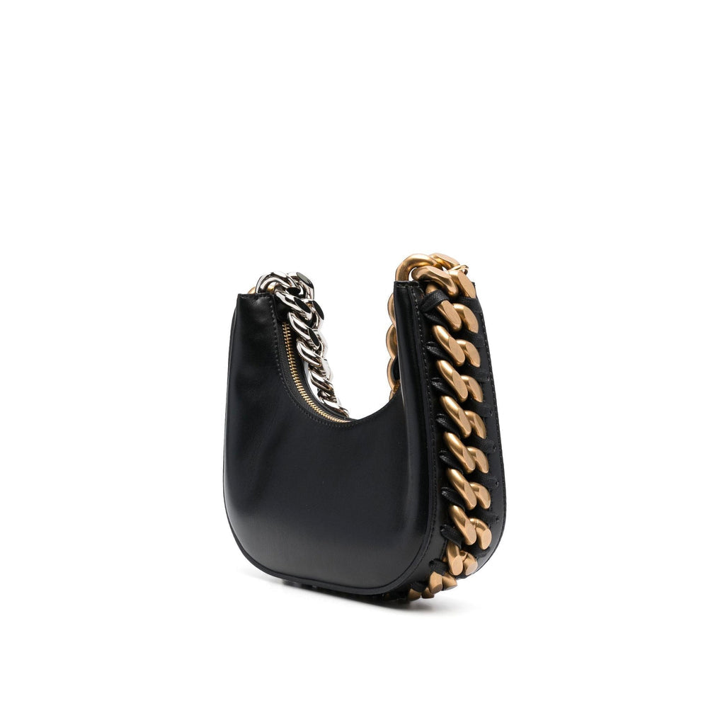 Stella Mccartney Frayme Mini Shoulder Bag - Black - Femme