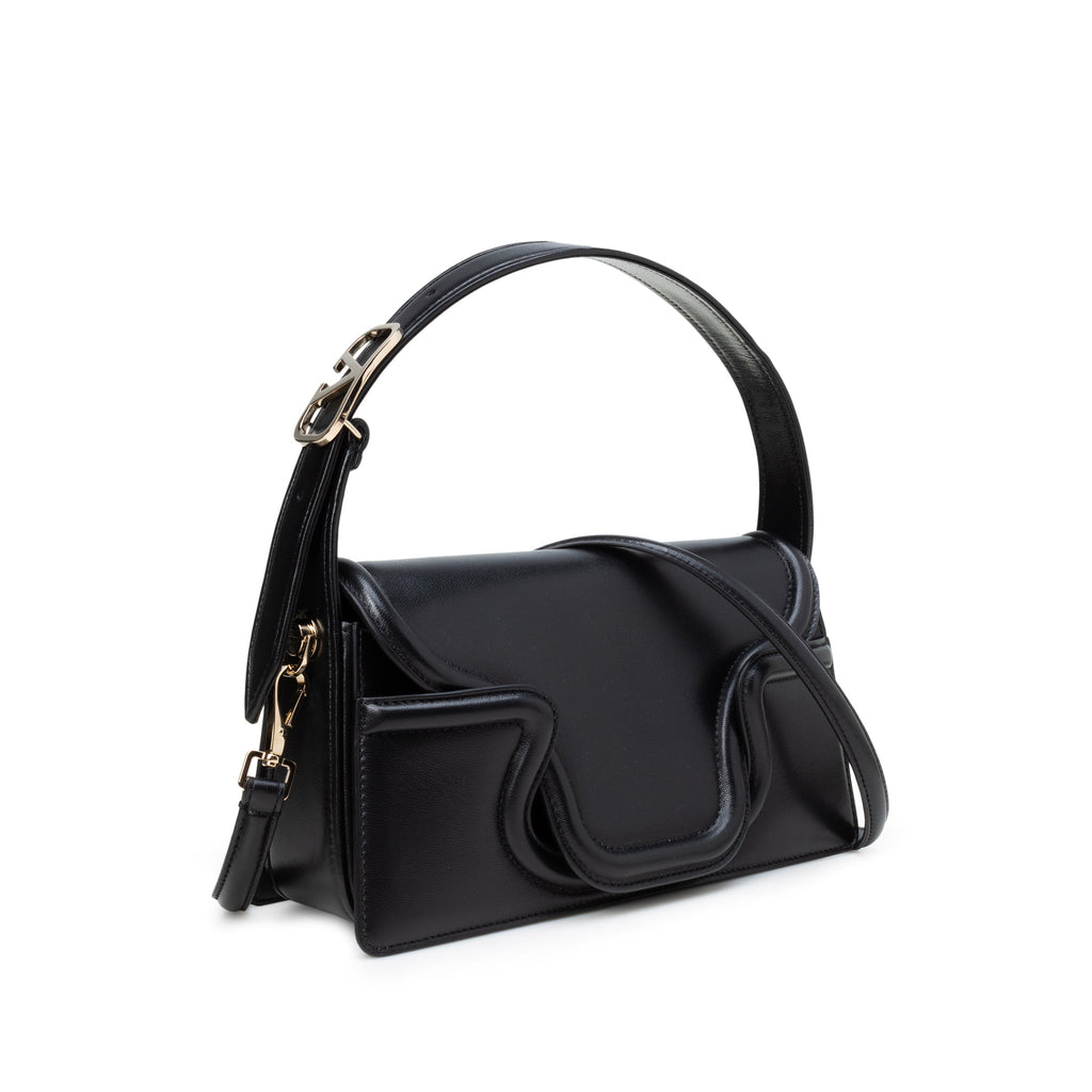 Valentino Garavani Sculpture Shoulder Bag - Black - Femme
