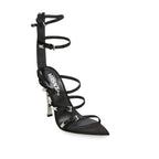 Versace Pin-Points Sandals - Black - Femme