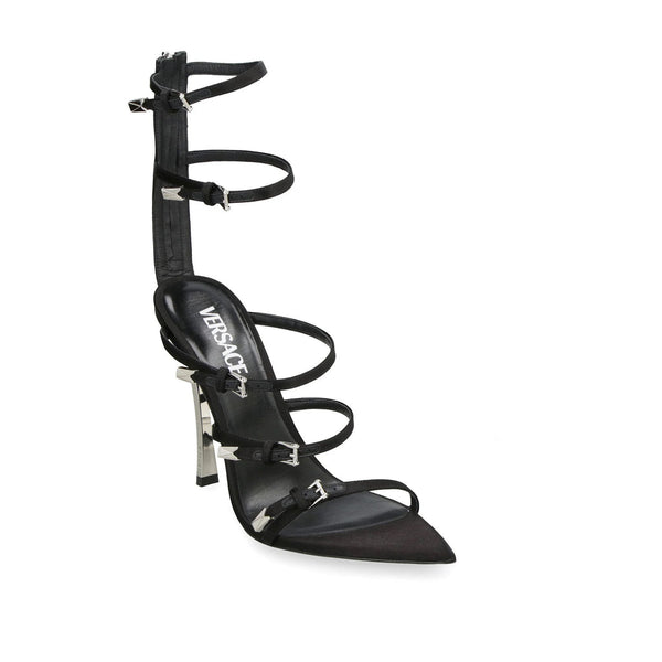 Versace Pin-Points Sandals - Black - Femme