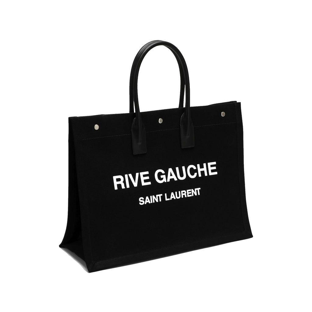 Saint Laurent Rive Gauche Tote Bag - Black - Femme