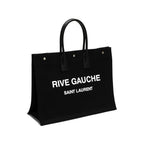 Saint Laurent Rive Gauche Tote Bag - Black - Femme