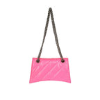Balenciaga Crush Small Chain Bag - Fuchsia - Femme
