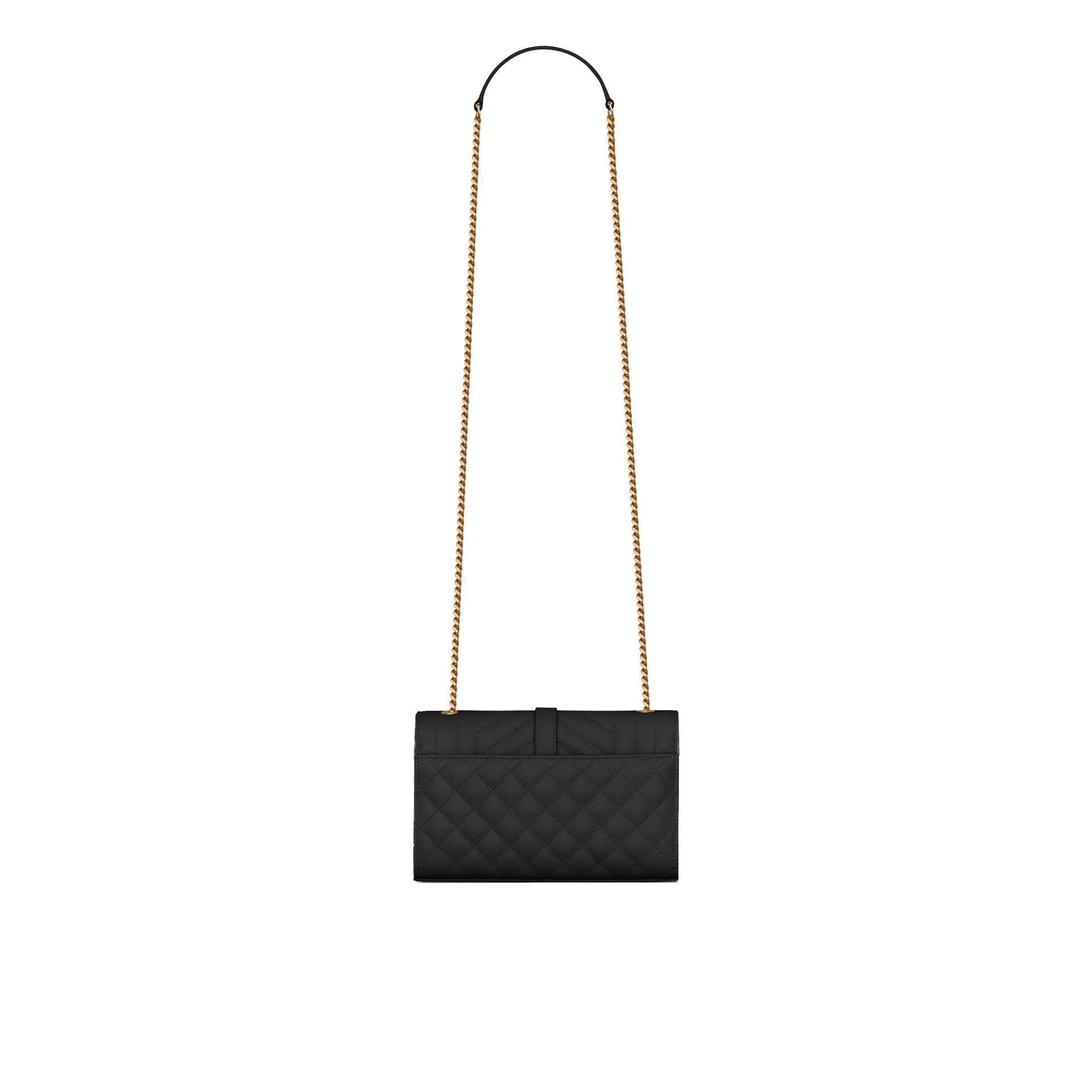 Saint Laurent - Sac Envelope Small - Femme - Black