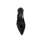 Escarpins - Prada 55Mm Cut-Out Satin - Black