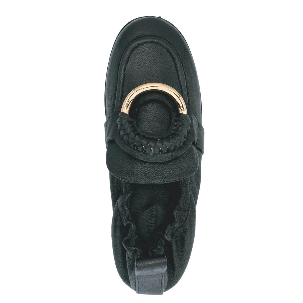 Mocassins See By Chloe Hana Leather - Black - Femme