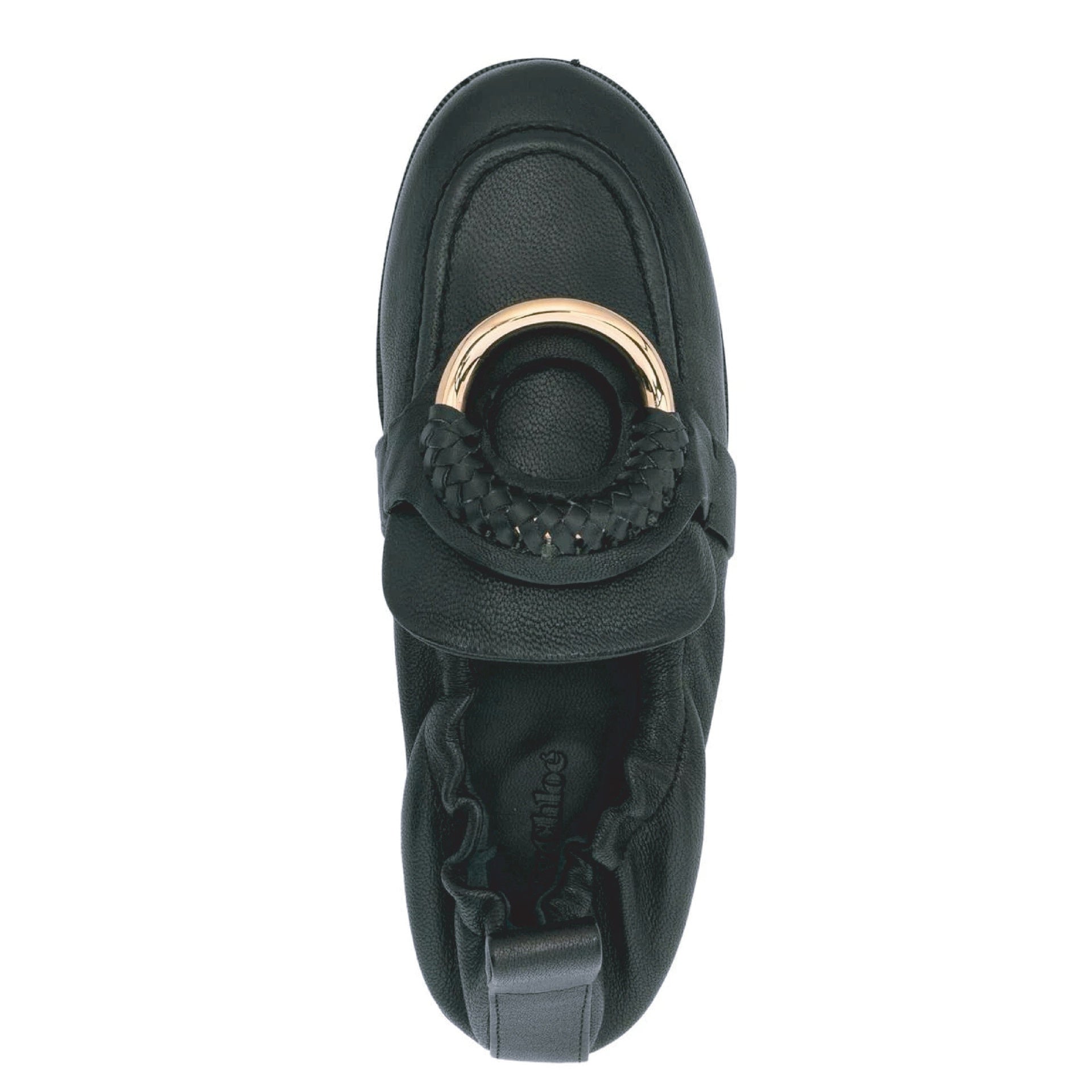 Mocassins See By Chloe Hana Leather - Black - Femme